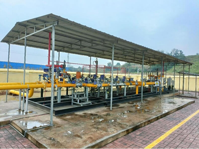 Natural gas pressure regulating system3