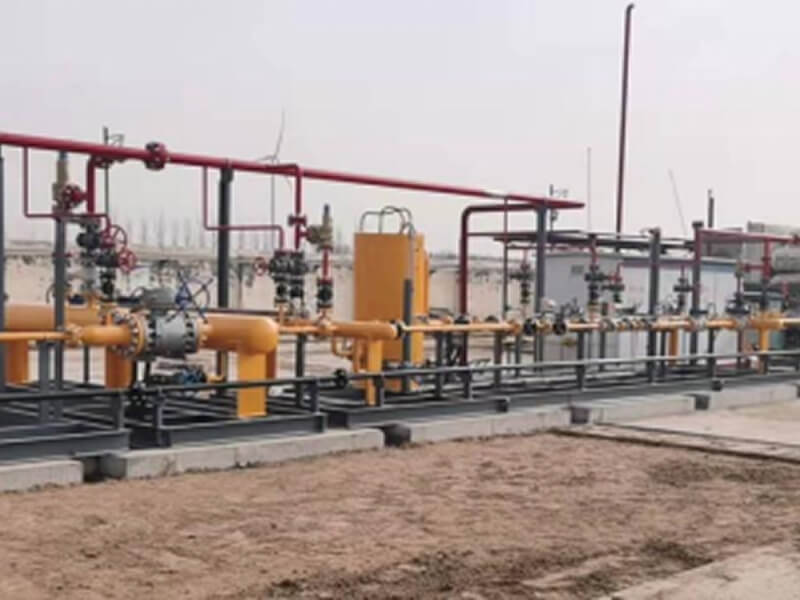 Natural gas pressure regulating system4