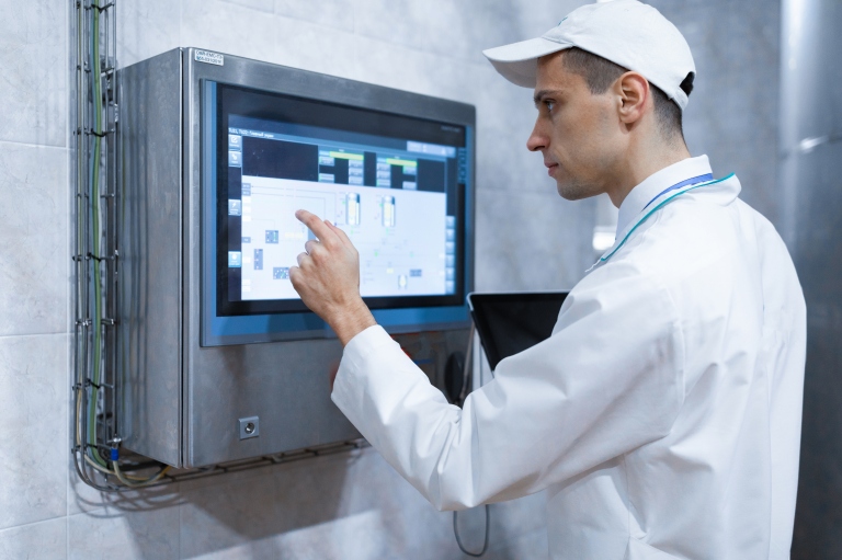 electronic control panel
