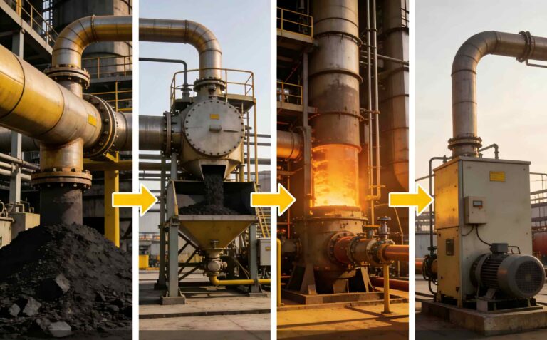 working process of gasifier