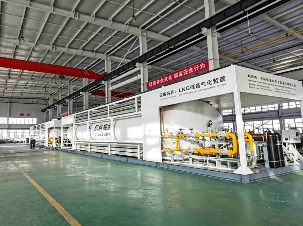 LNG Storage-Vaporization-Pressure Regulation Integrated Unit
