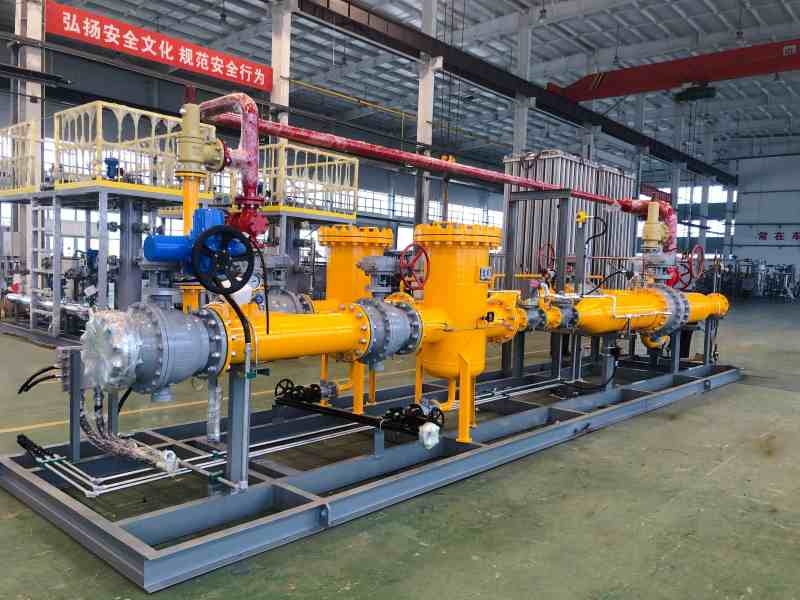 Modular CNG pressure regulating skid solution as an economical and flexible alternative