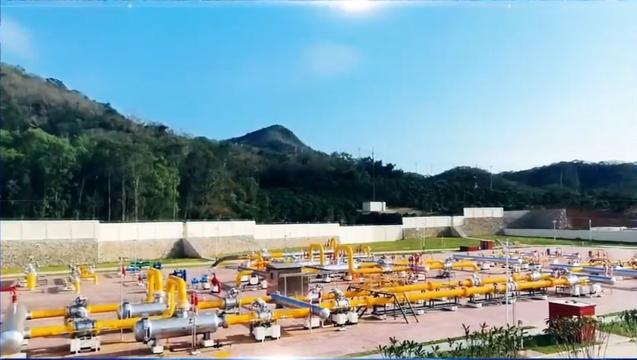 large-capacity city gate station in Tanzania